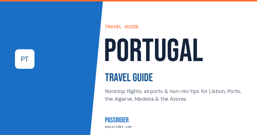Portugal travel guide cover image — how to get to Portugal